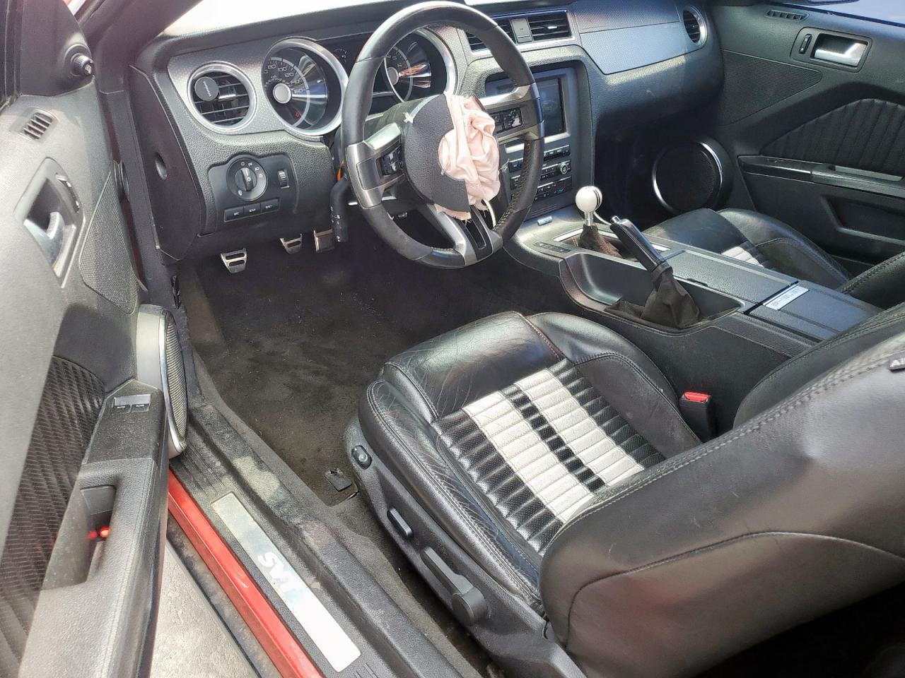 2010 Ford Mustang Shelby Gt500 VIN: 1ZVBP8JS1A5166659 Lot: 57502925