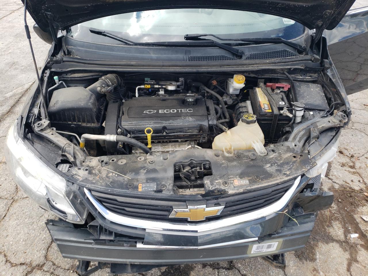 2018 Chevrolet Sonic Lt VIN: 1G1JD5SH8J4108443 Lot: 56318955