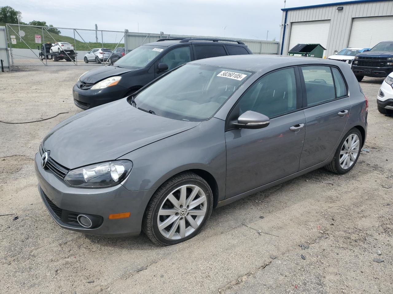 2011 Volkswagen Golf на продаже в Mcfarland, WI - Hail