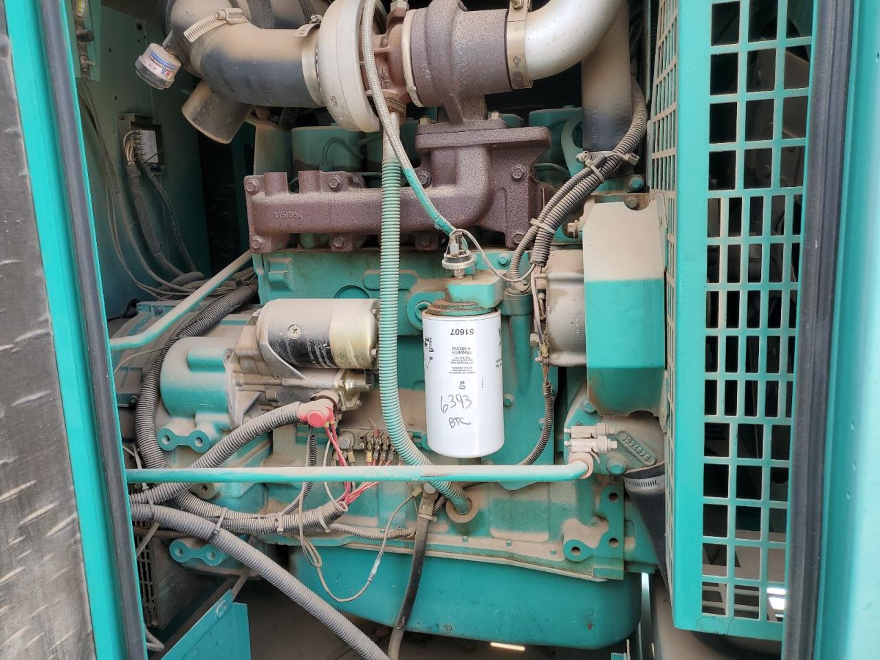 2001 Cummins Dgca-5004522 Generator VIN: 00000000012972017 Lot: 56354665