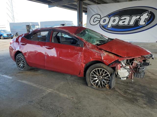  TOYOTA COROLLA 2016 Red