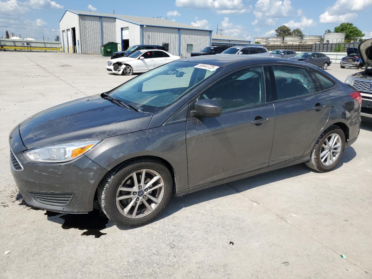2018 Ford Focus Se იყიდება Tulsa-ში, OK - Undercarriage
