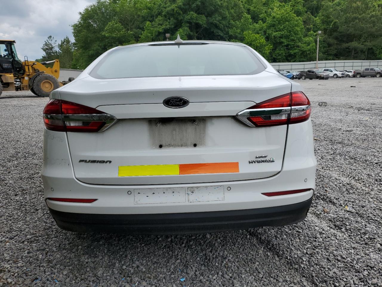 2019 Ford Fusion Se VIN: 3FA6P0LU8KR263978 Lot: 54023835