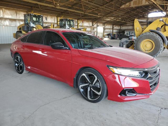  HONDA ACCORD 2022 Red
