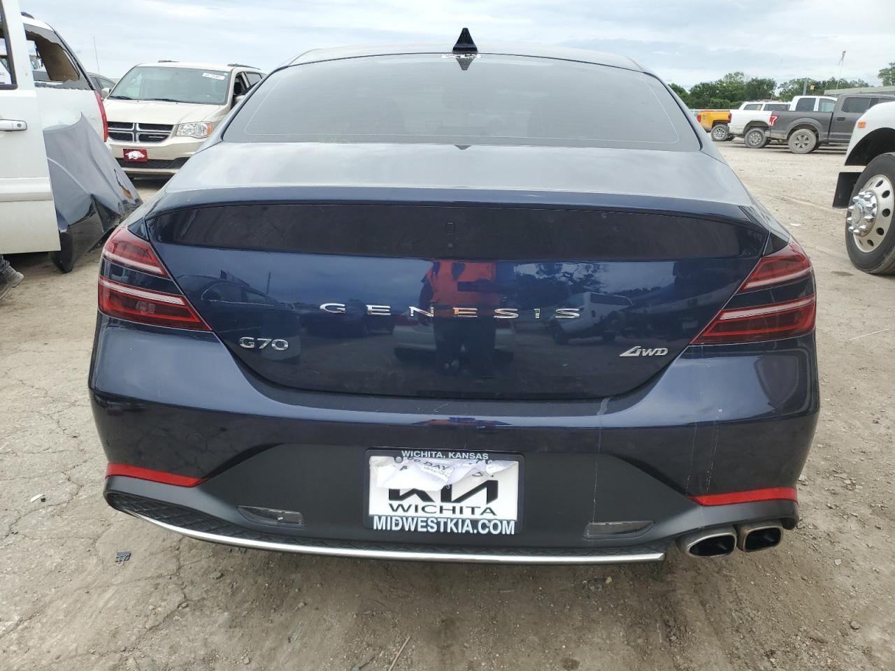2023 Genesis G70 Base VIN: KMTG34TAXPU132477 Lot: 58174585
