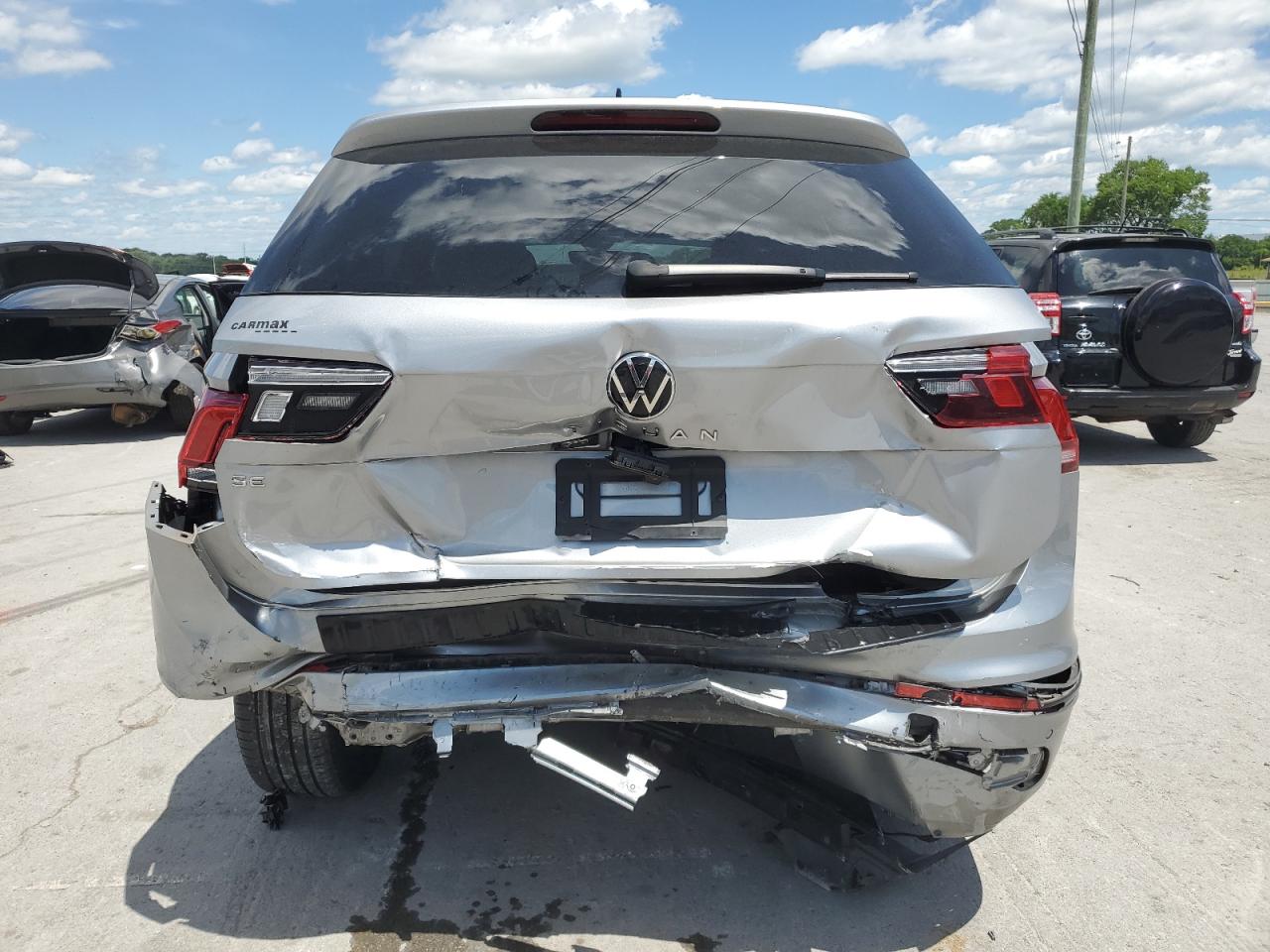 2022 Volkswagen Tiguan Se R-Line Black VIN: 3VVCB7AX8NM147975 Lot: 58358005