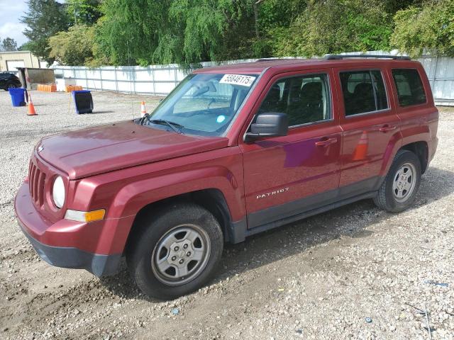  JEEP PATRIOT 2014 Czerwony