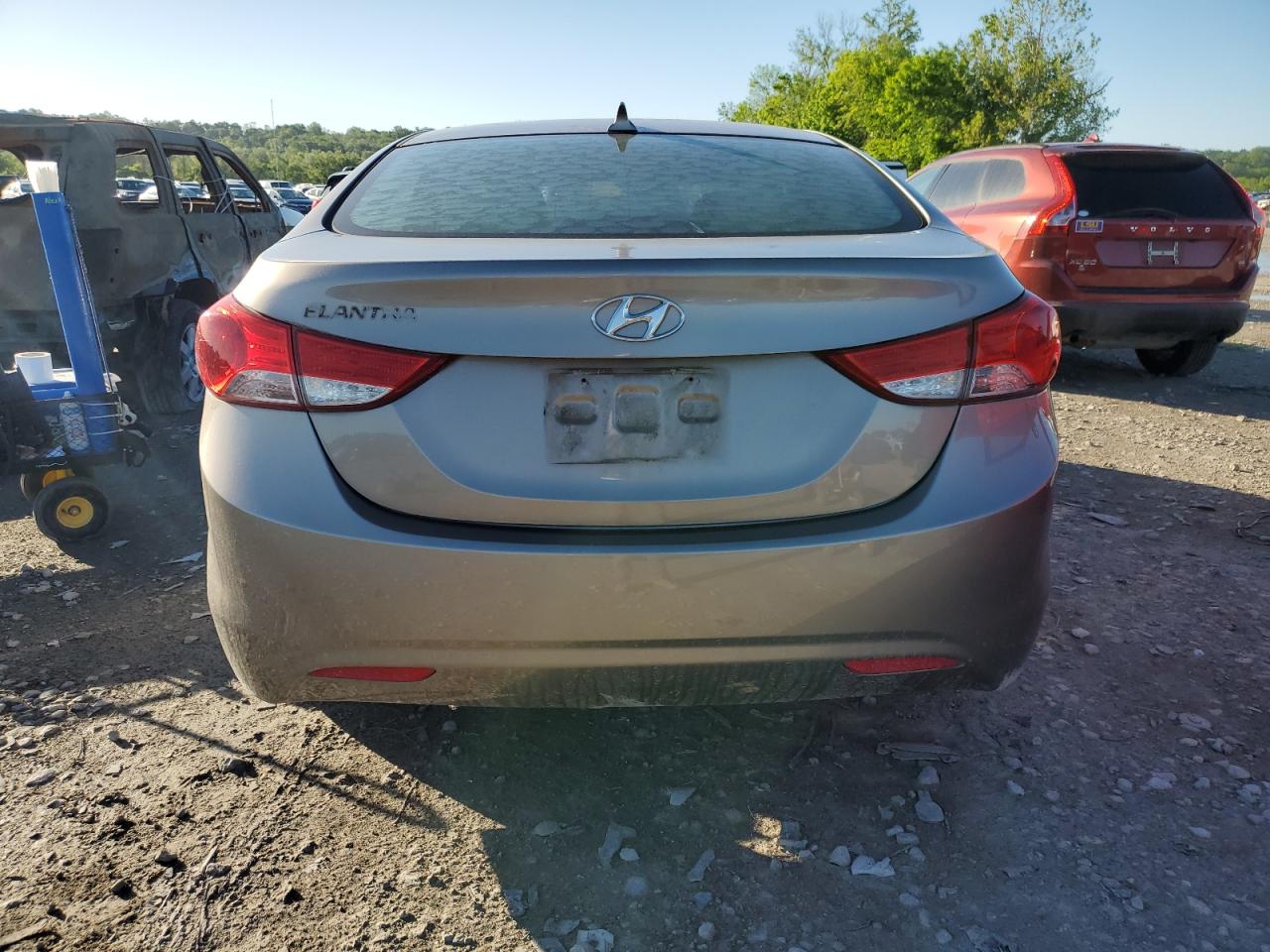 2011 Hyundai Elantra Gls VIN: 5NPDH4AE1BH005497 Lot: 57541665