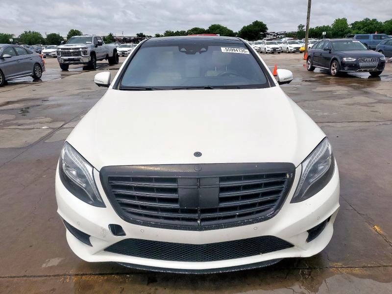 Sedans MERCEDES-BENZ S-CLASS 2015 Biały