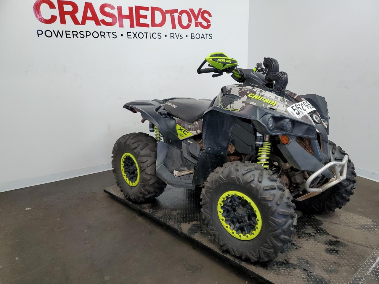 2016 Can-Am Renegade X Xc 1000R იყიდება Ham Lake-ში, MN - Burn - Interior