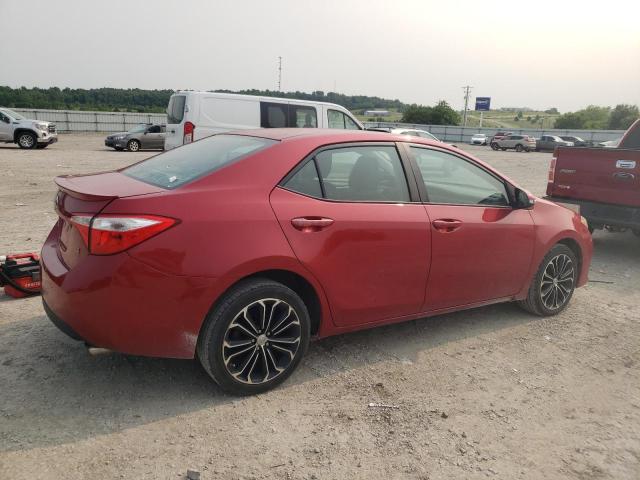 Sedans TOYOTA COROLLA 2015 Red