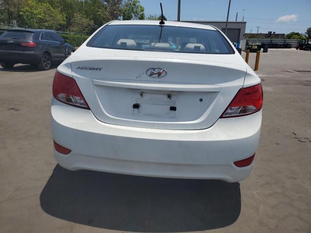 Sedans HYUNDAI ACCENT 2016 Biały