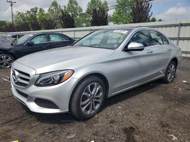  MERCEDES-BENZ C-CLASS 2017 Серебристый