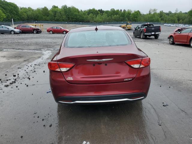  CHRYSLER 200 2016 Burgundy