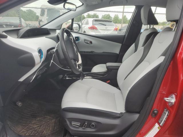  TOYOTA PRIUS 2017 Czerwony