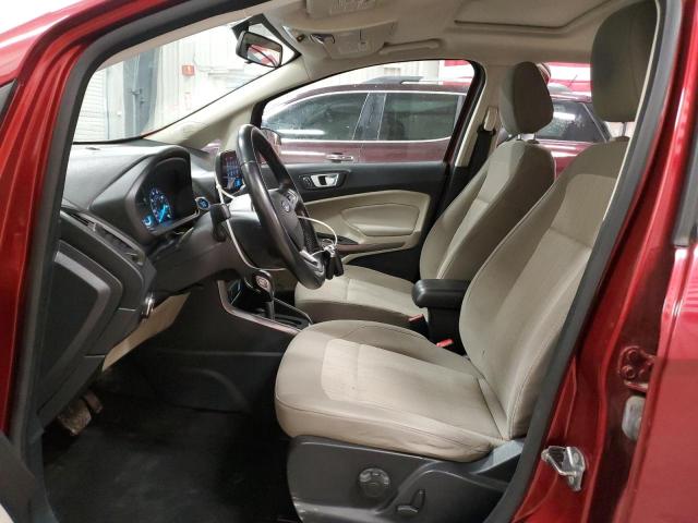  FORD ECOSPORT 2019 Червоний