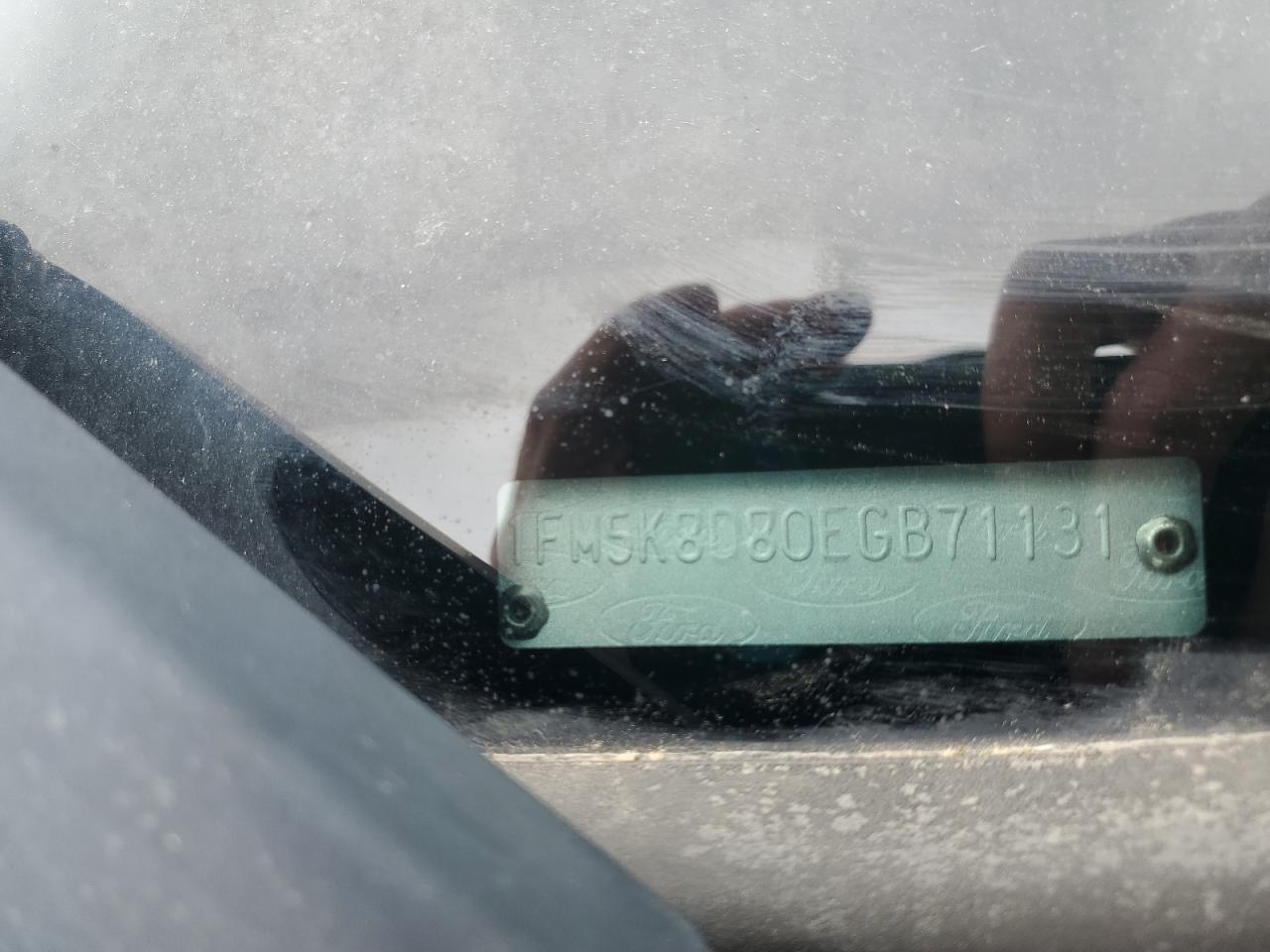 2014 Ford Explorer Xlt VIN: 1FM5K8D80EGB71131 Lot: 57595055