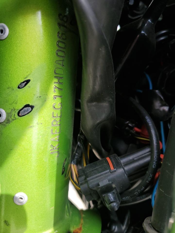 2017 Kawasaki Er650 G VIN: JKAEREG17HDA00618 Lot: 59103015