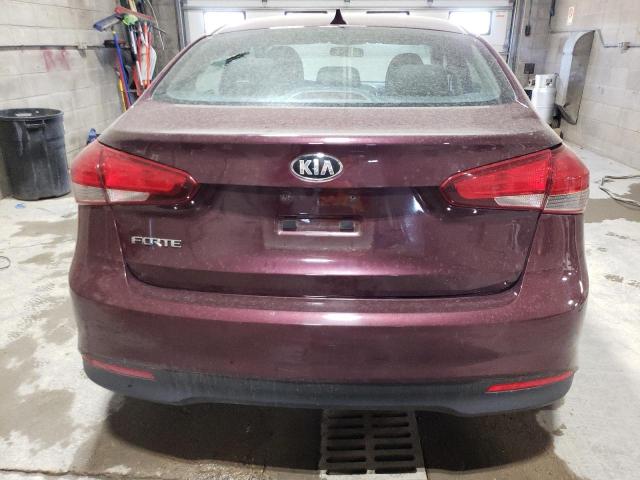  KIA FORTE 2017 Бургунди