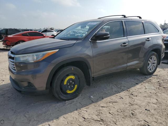  TOYOTA HIGHLANDER 2015 Gray