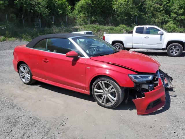  AUDI A3 2018 Czerwony