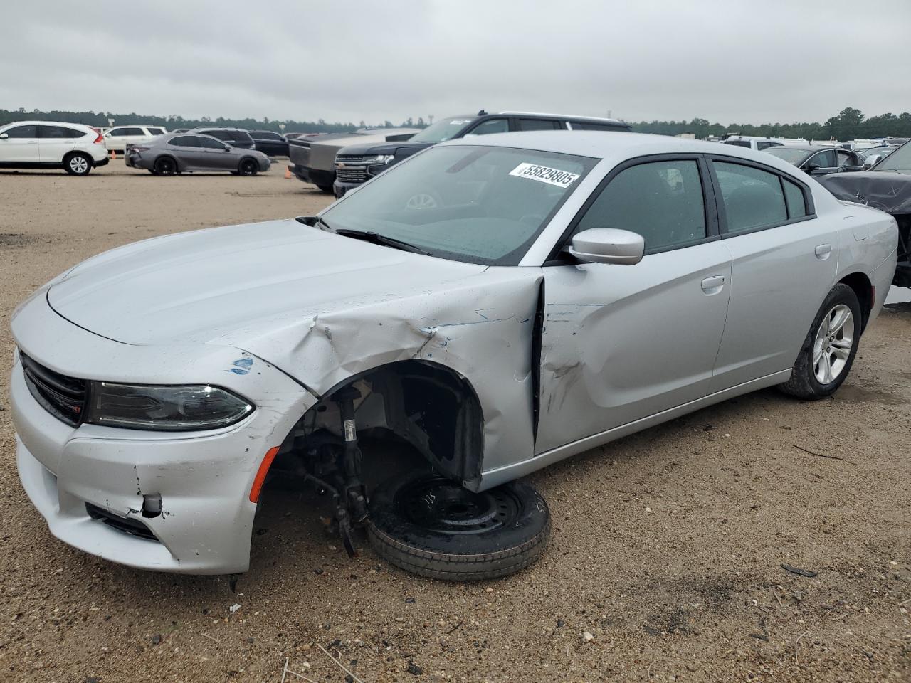 2022 Dodge Charger Sxt იყიდება Houston-ში, TX - Front End