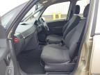 2008 VAUXHALL MERIVA LIF for sale at Copart PETERLEE