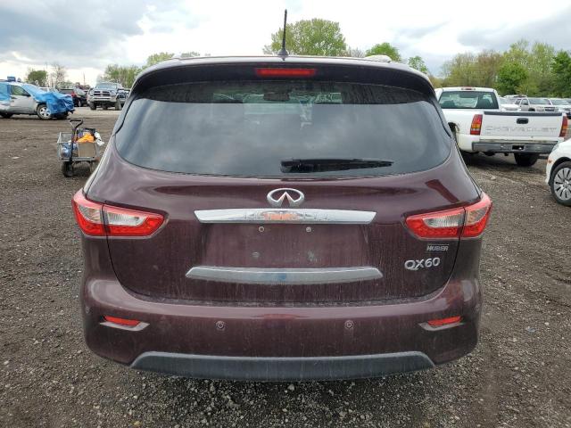  INFINITI QX60 2014 Бордовий
