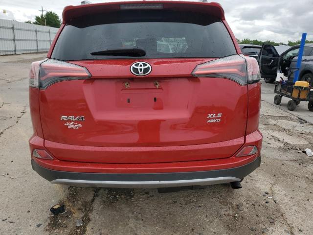  TOYOTA RAV4 2017 Красный