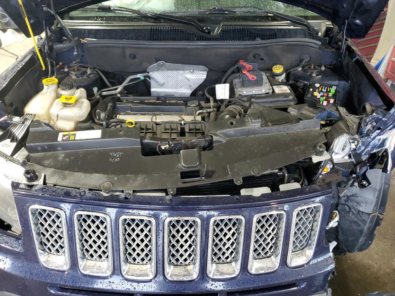 2016 Jeep Compass Latitude VIN: 1C4NJCEA6GD734957 Lot: 58866495