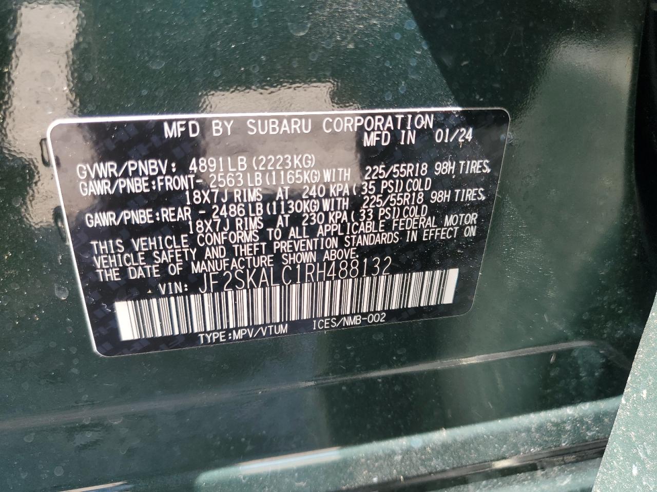 2024 Subaru Forester - Image 13