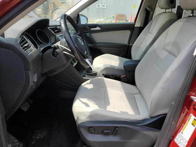  VOLKSWAGEN TIGUAN 2018 Бордовий