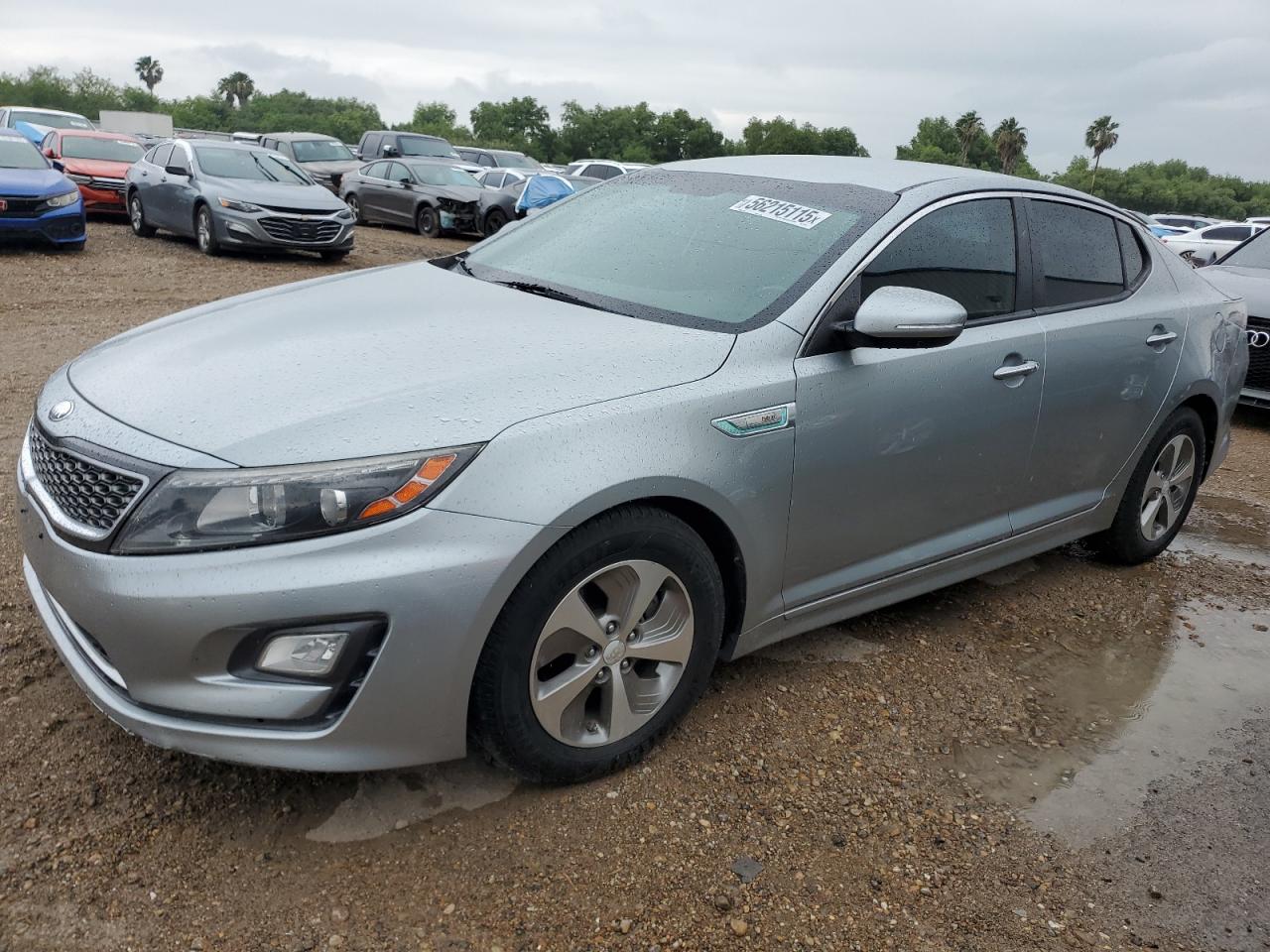 2014 Kia Optima Hybrid de vânzare în Mercedes, TX - Minor Dent/Scratches