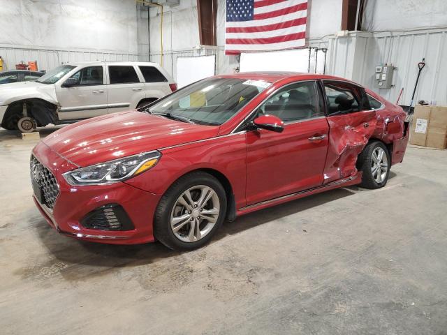 HYUNDAI SONATA 2019 Czerwony