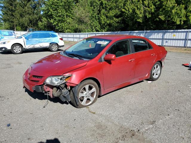  TOYOTA COROLLA 2012 Red