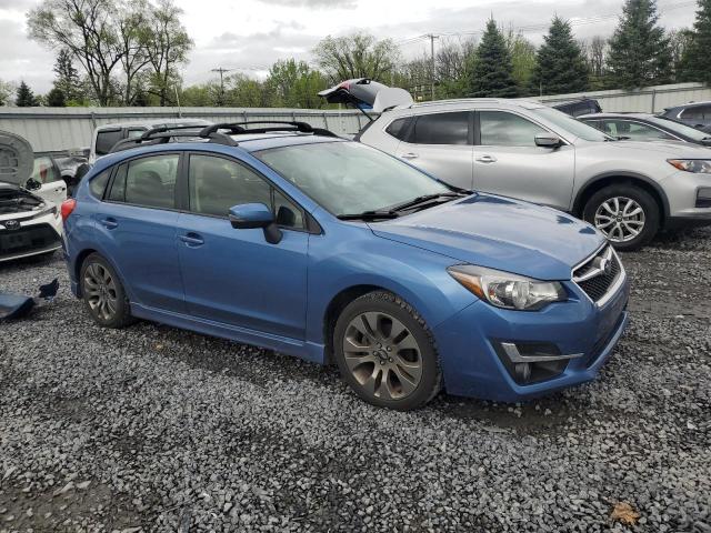  SUBARU IMPREZA 2016 Granatowy