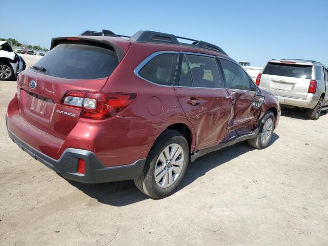  SUBARU OUTBACK 2018 Красный