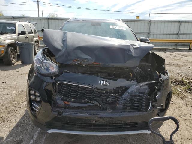  KIA SPORTAGE 2018 Чорний
