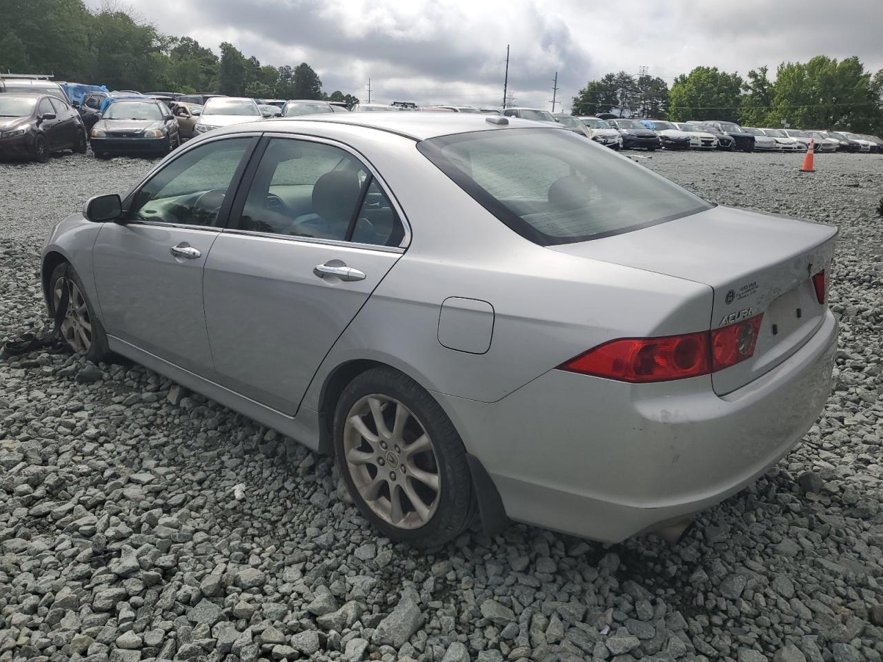 2006 Acura Tsx silver null gas JH4CL968X6C006478 photo #3