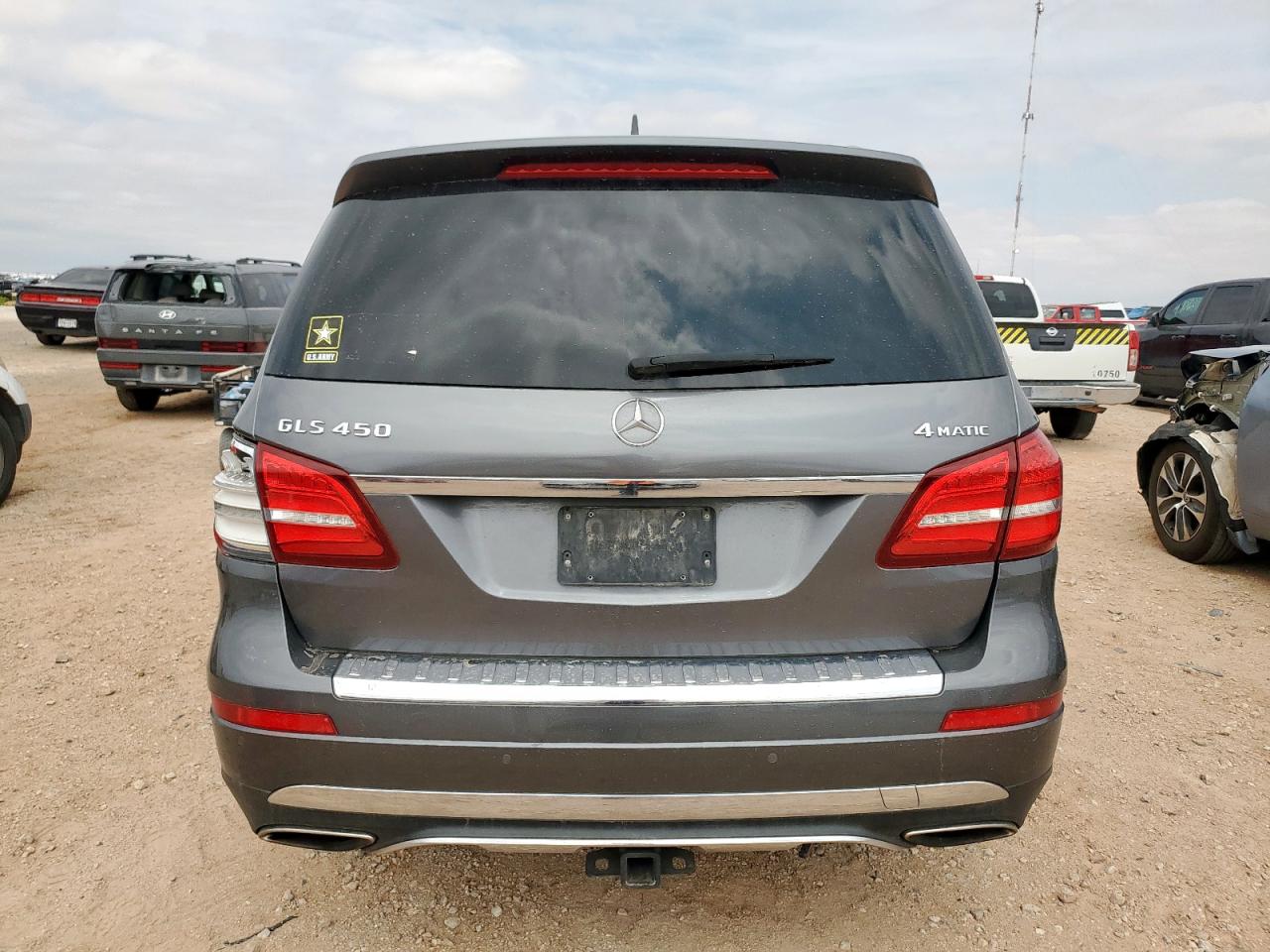 2017 Mercedes-Benz Gls 450 4Matic VIN: 4JGDF6EE5HA883117 Lot: 58943835