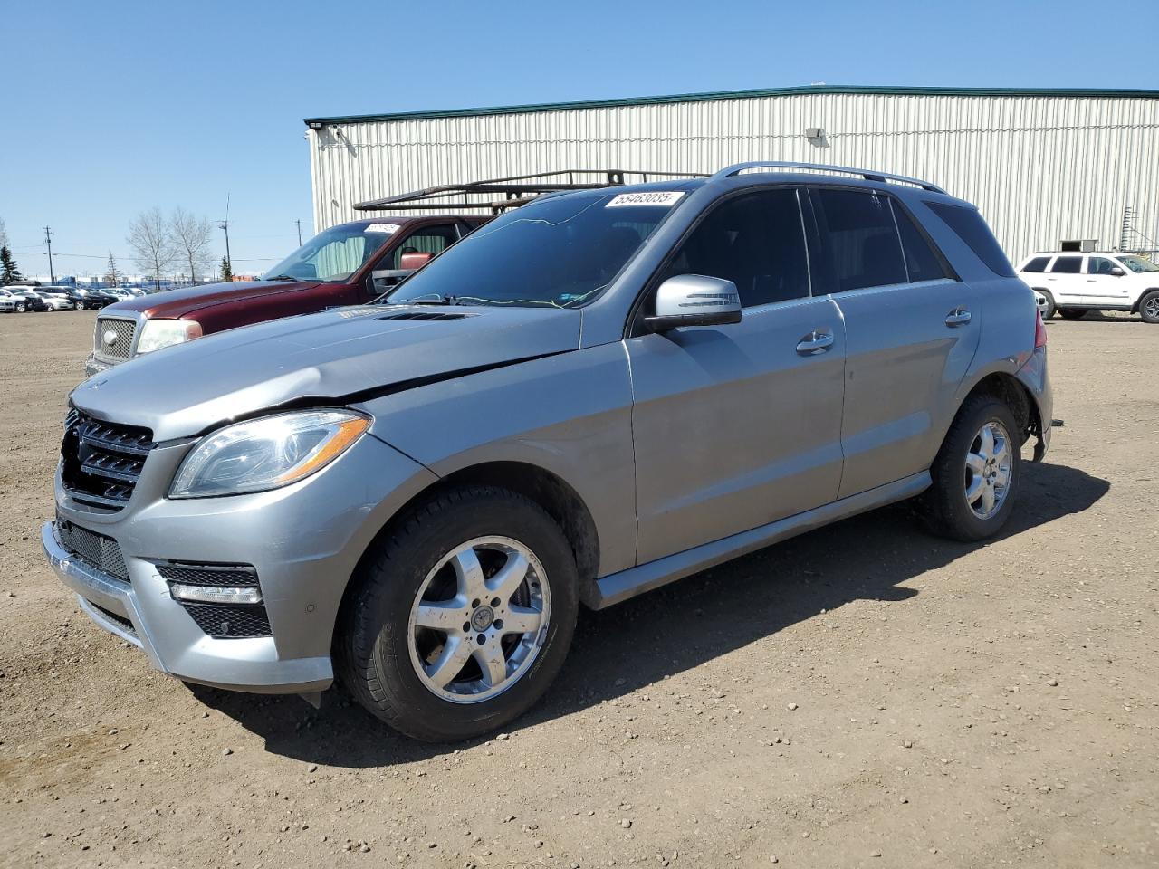 2014 Mercedes-Benz Ml 350 Bluetec for Sale in Rocky View County, AB - Front End