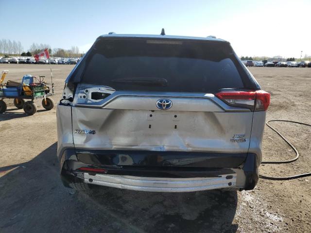  TOYOTA RAV4 2021 Сріблястий