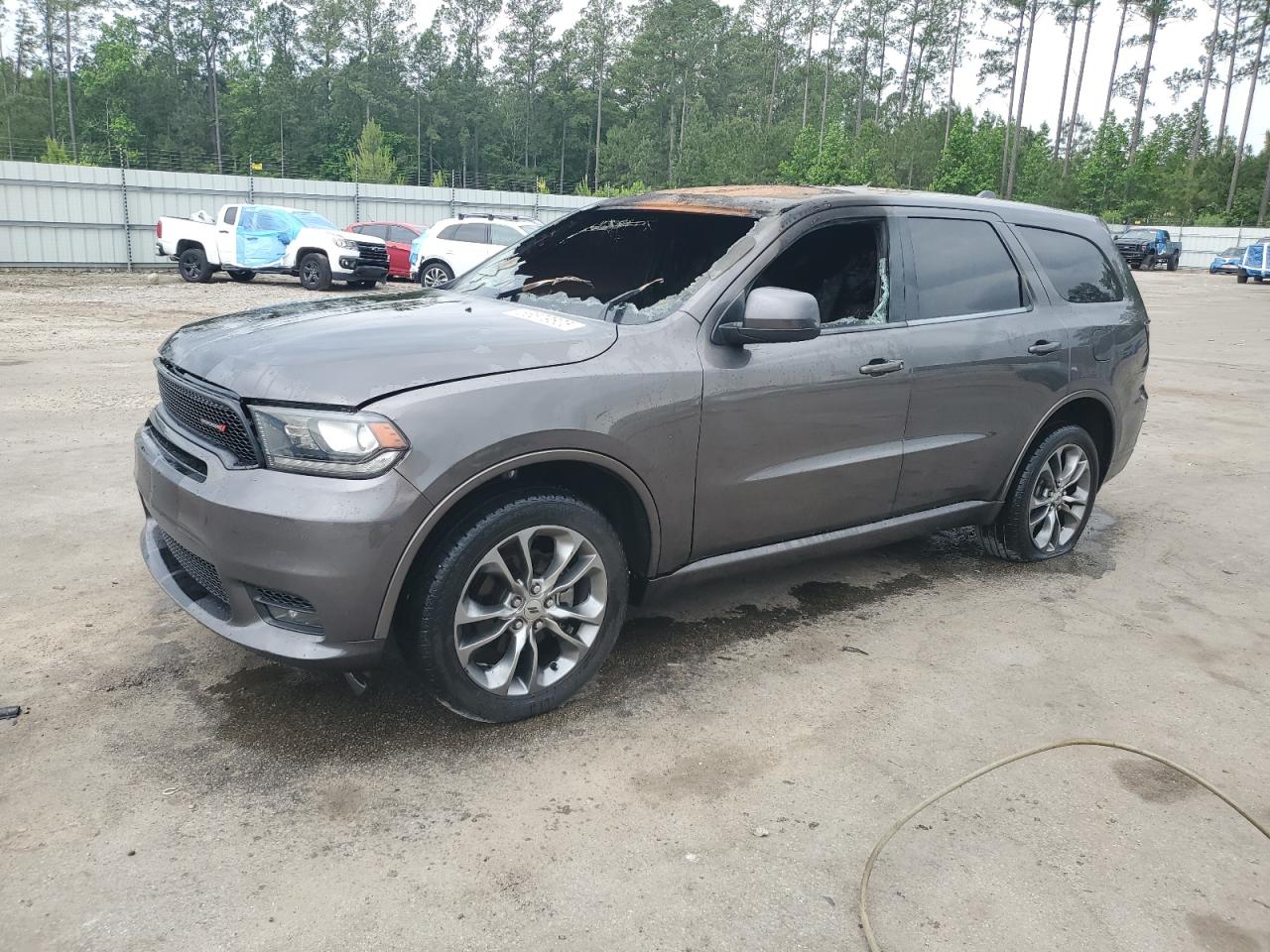2020 Dodge Durango Gt на продаже в Harleyville, SC - Burn - Interior