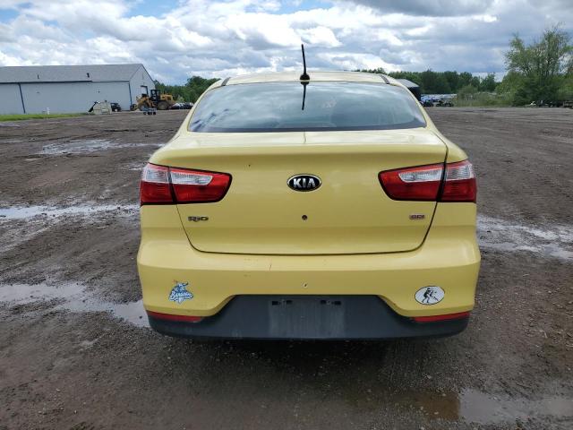  KIA RIO 2016 Yellow