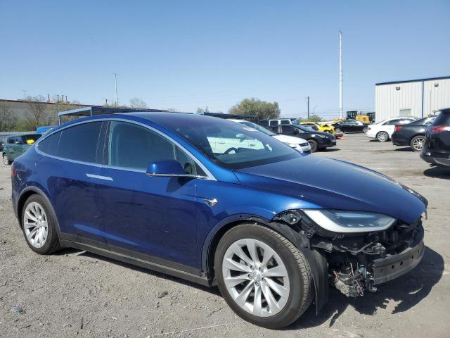  TESLA MODEL X 2017 Синій