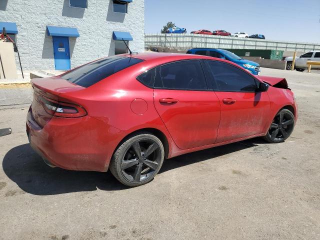Sedans DODGE DART 2016 Czerwony
