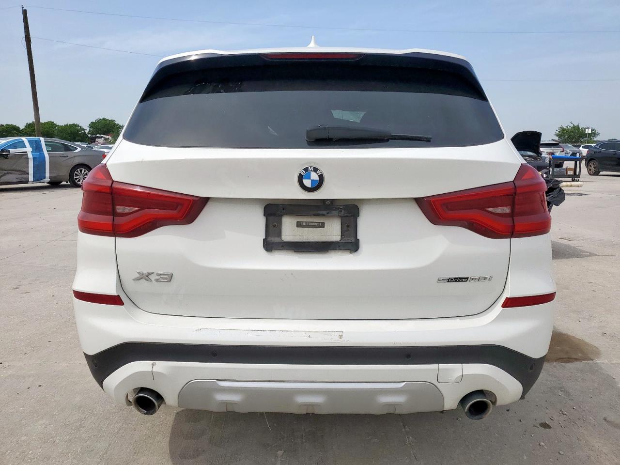 2020 BMW X3 Sdrive30I VIN: 5UXTY3C05L9B81973 Lot: 57097735