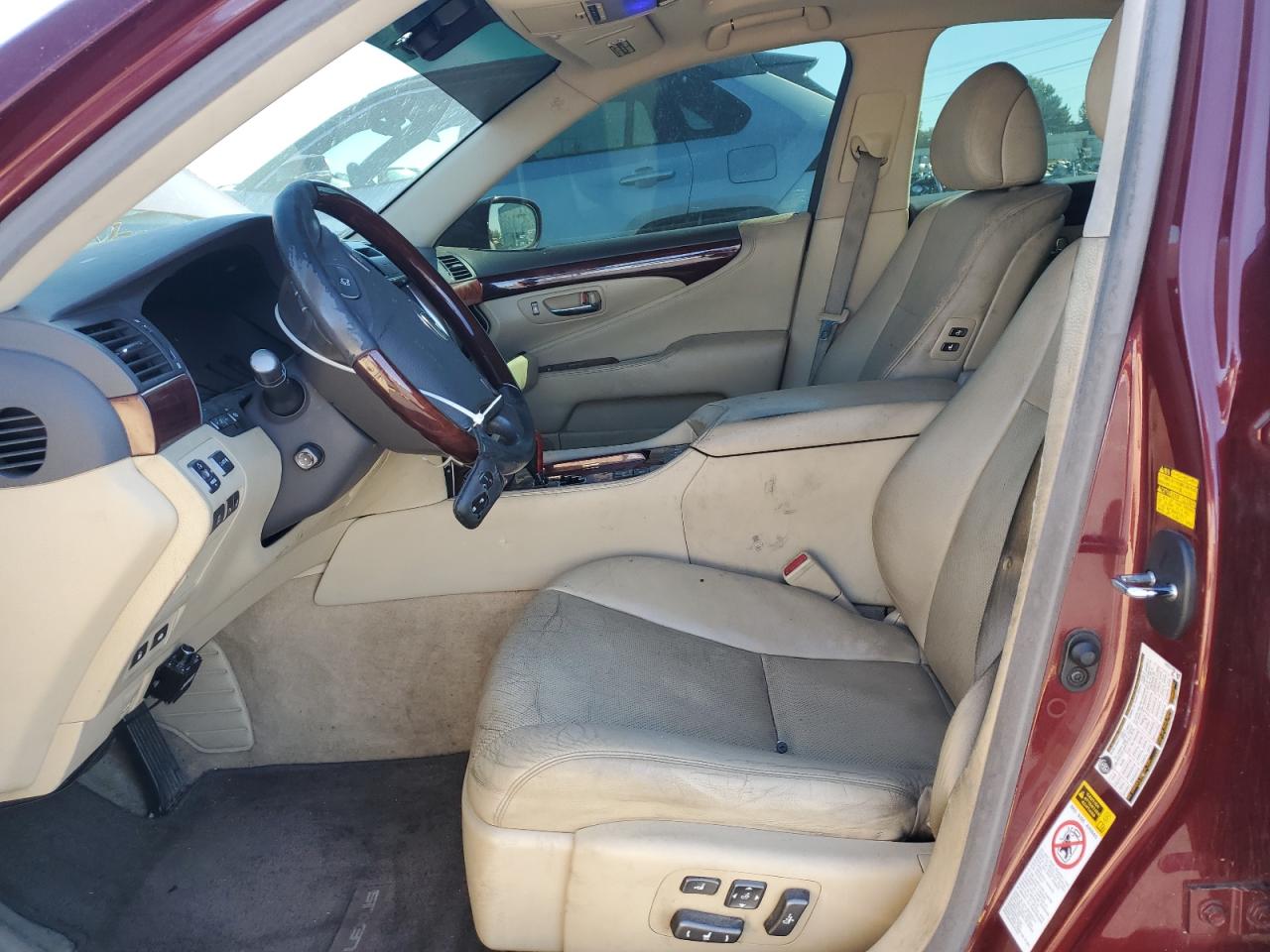 2008 Lexus Ls 460 VIN: JTHBL46F985063744 Lot: 58369315