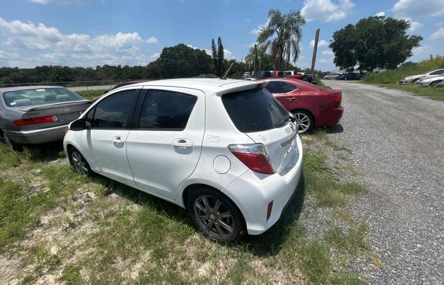 Hatchbacks TOYOTA YARIS 2012 Biały