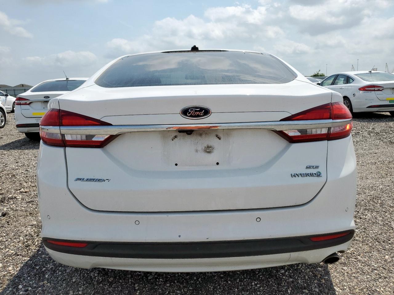 2018 Ford Fusion Se Hybrid VIN: 3FA6P0LUXJR171690 Lot: 54035245